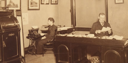 old fashioned office