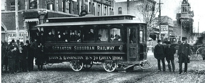 trolley car